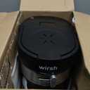 Wirsh Iced Tea Maker with 3QT Pitcher, Iced Coffee Maker with Strength Control and Reusable Filter, Perfect For Iced Coffee, Latte, Tea, Lemonade, Flavored Water, Black