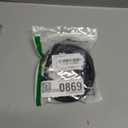 10FT Nema 6-20P Extension Cord, Plugrand 20 Amp-250 Volt 12AWG Nema 6-20 Heavy Duty Extension Cable, Nema 6-15R/20R T-Blade Cord with Red Indicator Light, Black Color for Air Conditioner Etc.