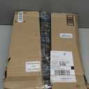 Furinno JUST Side Table, 3-Tier End Table, Open Shelves Night Stand, Bedside Table, Toolless Assembly, for Living Room, Bedroom, Bathroom, White (Espresso)