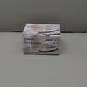 BEAUTURAL Mini Travel Steam Iron for Clothes with Dual Voltage, Temperature Control, Non-Stick Soleplate and Cord Storage, Ideal for Sewing, Quilting and Handcraft (White)