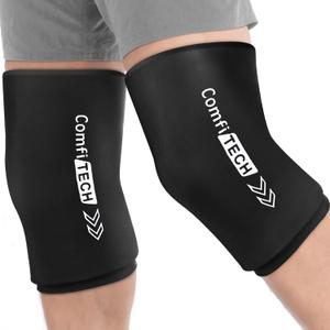 Comfitech Knee Ice Sleeve for Cooling Application, Flexible Cold Gel Pack Reusable, Large, Two Packs