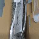 Ultra-Slim Bidet Attachment, Posterior&Feminine Wash-(Retractable Dual Nozzles), Non-Electric Bidet Attachment for Toilet Seat, Adjustable Fresh Cold Water Pressure, Stainless Steel Inlet (White)