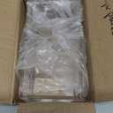 Clear Acrylic Two Lattices Tea Bags Holder Coffee Sugar Bag Case Guest Room Storage Boxes YTBH-001