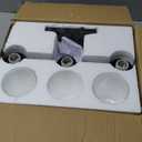 3-Light Vanity Light, Matte Black Bathroom Lighting Fixtures Over Mirror, Modern Metal Wall Lights for Hallway Kitchen Bedroom Living Room