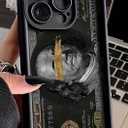 Dollar Bill Design Phone Case, Men/Women Multicolor