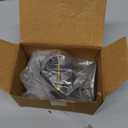 Monarch Rain Chains Gutter Adapter  Standard Adapter with Brass Bolt for Chain Installation, Aluminum Black Rain Chains for Gutters Mount, Rust-Resistant Drainage Mount for Roof Downspout Chain