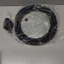 Microwave Splatter Cover Vented Glass Splatter Guard Lid with Collapsible Silicone for Food as Pot Cover Plate 10.8 inch for 6 7 8 9 10 inch Plate Bowl (Black)