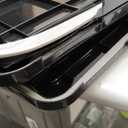 IRIS USA WeatherPro 74 Qt Storage Bins with Lids, 4 Pack, BPA-Free Plastic Gasket Box with Tight Latch and Seal, Stackable Nestable Tote Tub - Black/Red