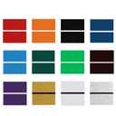 Engraving Blank Materials Double Color Sheet (7" x 11 x .040, 12 Pieces & 12 Colors) 2-ply Plastic Sheet for Interior Signs, Badges. (Multi)