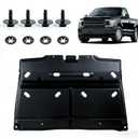 ML3Z-7222-D Engine Splash Shield Under Car Engine Shield Cover Compatible with 2015-2024 F150 with Gasoline Engine (Not Fit Raptor Model & Not Fit 3.0L Diesel) JL3Z-7222-C