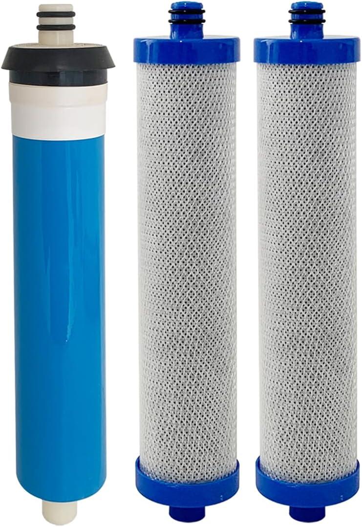 Reverse Osmosis Replacement Filter Set Compatible with Whirlpool WHER 12 & 18 RO System