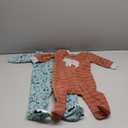 Simple Joys by Carter's Baby Boys' 2-Pack Fleece Footed Sleep and Play (3-6 Months)