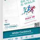 Printworks White Cardstock, 67 lb, 92 Bright, FSC Certified, Perfect for School and Craft Projects, 8.5 x 11 Inch, 100 Sheets (00540)