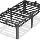 NKZ Twin Size Metal Platform Bed Frame, 24 Inch Dual-Layer Heavy Duty Base
2-in-1 Base, 4000LBS Load Capacity, Noise-Free, Round Corner Legs, 4 Mattress Stoppers, Easy Assembly, No Box Spring need