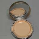 Patelai 7 Pcs 0.5oz Gold Empty Cushion Foundation Makeup Sponge Holder with Sponge Puff and Mirror, Portable Make-up Powder Puff Container with Extra Sponges, Refillable Foundation Bb Cream Box (Pink)