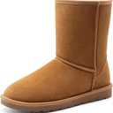 Bruno Marc Men's Winter Boots Cold Weather Outdoor Casual Warm Suede Faux Fur Lining FuzzyClassic Short Boots (9.5)