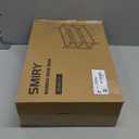 Smiry Bamboo Shoe Rack, 3 Tier Shoe Organizer for Entryway & Closet, Stackable Free Standing Storage Shelf for Shoes, Bags & Plants, Natural