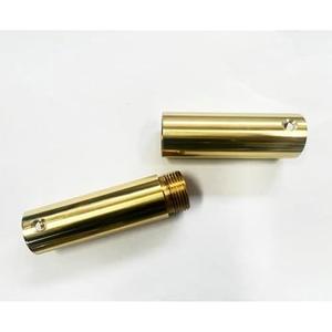 FRF FLAG Brass Flagpole Screw Joint for Wood Poles, Screw Joint for 1.37 Inch Diameter Oak Poles