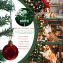 5 x Ornament Hooks  Essential Christmas Tree Decorating Hangers Great Xmas Ornament Hooks for Hanging Christmas Decorations 35 PCS (Round-Upgraded-35pcs)