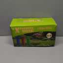 Junredy Garden Hose 50 FT, NON-EXPANDABLE Heavy-Duty Flexible & Lightweight Water Hose with 10-Function Nozzle, No-Kink, Leak-Proof Super Fabric, Solid Fittings for Lawn, Car, Outdoor (Black Blue)