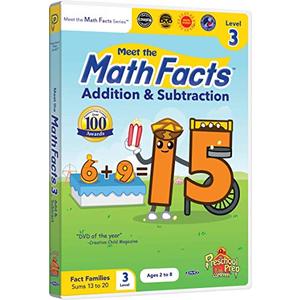 Meet the Math Facts Addition & Subtraction - Level 3 DVD