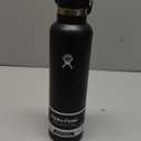 Hydro Flask Water Bottle - Insulated Stainless Steel - Non Spill, Leakproof in 24 Oz Black