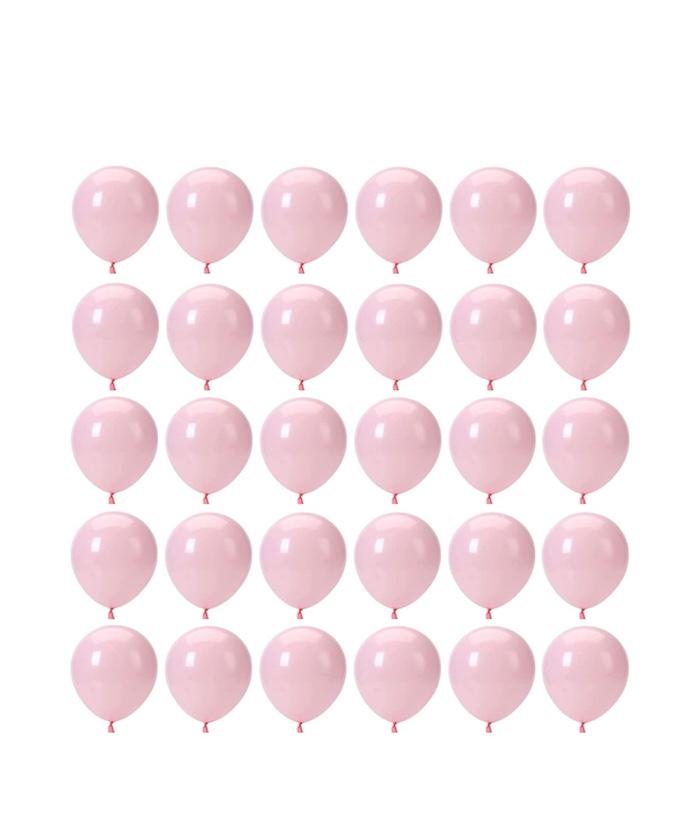 5 Inch Pastel Pink Balloons - 300 Pcs Mini Macaron Pink Latex Balloons for Birthday, Wedding, Baby Shower Parties