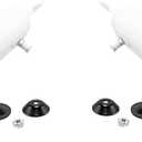 AutoShack Rear Shock Absorbers Pair of 4 Replacement for Oldsmobile Aurora Pontiac Bonneville Buick Park Avenue LeSabre Riviera 2006-2011 Lucerne Cadillac Seville DeVille 2006-2011 DTS V6 FWD KS10824
