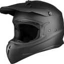 Favoto Adult Dirt Bike Helmets - DOT Approved Lightweight Motocross/ATV/UTV Helmet for Men Women, with Removable Visor and Washable Padding (S(55-56cm/21.6-22inch))