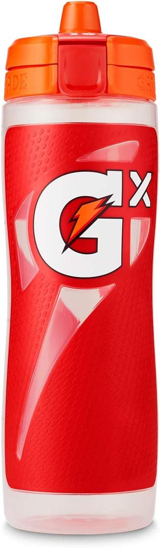 Gatorade Kitchen Gx Bottle , Plastic, Red, 30oz (30 Ounces)
