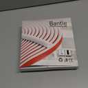 20FT Weather Stripping Door Seal - Self Adhesive Weather Insulation Strip Weatherstripping Silicone D Shaped Seal Strip Door Frame Gap Filler/Window Soundproofing (White)