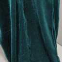 SOMTHRON Women's Plus Size Velvet Pants High Waist Flare Pants Wide Leg Palazzo Long Bell Bottom Trousers Large