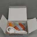 Interactive Cat Toys for Indoor Cats,The 3rd Generation Agile Moving Cat Ball with Elastic Mesh Tail,Automatic Kitten Toys for Bored Indoor Cats,Motion Activated (Orange)