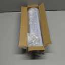 White Flag Pole for House with Holder Bracket,5-6ft Tangle Free Flag Poles for Outside House,Heavy Duty House Flag Pole Kit for 3x5 American Flags, Metal Flagpoles Residential for Outdoor Porch Garage