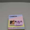 Instant Print Camera for Kids, Christmas Birthday Gifts for Girls Boys Age 3-15, 1080P Selfie Portable Digital Video Camera with 32GB SD Card, 3-Colored Print Paper- Blue