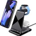 Charger for Pixel Watch 3/2, Fitbit Versa 4/Sense 2 (Not for Pixel Watch 4/1), Charging Station for Google Pixel 10 Pro XL/10 Pro/10/9a/9 Pro XL/9 Pro/9/8 Pro/8/8a, Pixel Buds Pro 2/Pro (No Adapter)