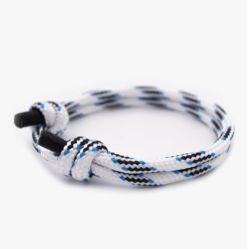 Wind Passion - Rope Bracelet for Men & Women - Adjustable Sailors Knot Paracord Bracelet - Waterproof & Sturdy