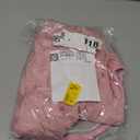 Malier Dog Winter Coat, Reversible Fleece Dog Cold Weather Coats, Windproof Warm Snow Puppy Jacket Vest Pet Clothes for Small Medium Large Dogs (Pink, Large)