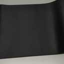 Gaming Mouse Pad, Large Desk Mouse Pad with Stitched Edges,(35.4X15.7In) Durable Non-Slip Natural Rubber Base, Waterproof Computer Keyboard Pad Mat for Esports Pros/Gamer/Desktop/Office/Home, Black