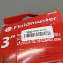 Fluidmaster 3-Inch Dual Flush Valve Replacement for 2-Piece Toilets including Glacier Bay, Aquasource and more