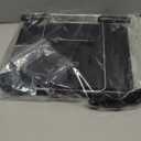 2 in 1 Car Steering Wheel Tray / Back Seat Headrest Tray for Eating Food Drink and Writing Laptop Work, XERGUR Black Car Desk