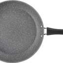 Bialetti Impact Textured Nonstick Oven-Safe Frying Pan, 12 Inch, Gray