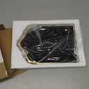 11 x 9.5 Small Gold Vintage Wall Mirror, Antique Gold Resin Baroque, Decorative Hanging & Tabletop