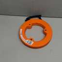 Klein Tools 56335 Flat Steel Electrical Fish Tape, 25-Foot 1/4-Inch Wide Spring Steel Tape, Slim Plastic Tip, Laser Etched 1-Foot Markings