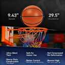 Pelidox Silent Basketball Not Vacuum Shipped - 2025 Upgraded Airless Soft Foam Ball Soundless for Quiet Dribbling and Indoor Training Real Feel Higher Bounce No Noise, Size 7