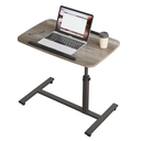Adjustable Overbed Bedside Table with Wheels Hospital Bed Table Portable Computer Stands Movable Desk Computer Table for Bed Laptop Stand for Couch
