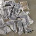 THOOUM Window Well Ladder, Heavy Duty Steel Basement Egress Ladder (6-Rung, 600 Lbs Capacity, White)