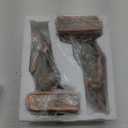 Book Ends for Shelves to Hold Books Hevay Duty,Decorative Bookends for Bookshelf Dcor,Cute Animal Rabbit Book Stopper Easter Bunny Statues for Home, Living Room Decoration,1 Pair (Bronze)