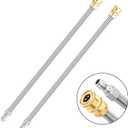 Pressure Washer Extension Wand, 2 Pack 17 Inch Stainless Steel Heavy Duty Wands with 1/4 Inch Quick Connect, Fits Most Pressure and Power Washers