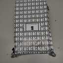 NEWBELLA Round Toe Womens Sandals, Open Toe Heeled Mules for Wide Feet (Black, Adult, Women, 7, Numeric, US Footwear Size System, Medium)